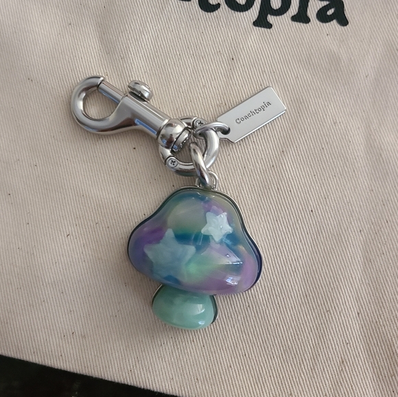 Coach Mushroom Bag Charm - Picture 2 of 4